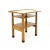 Dunbar Mid Century Walnut & White Laminate Side End Table For Sale - Image 9 of 9