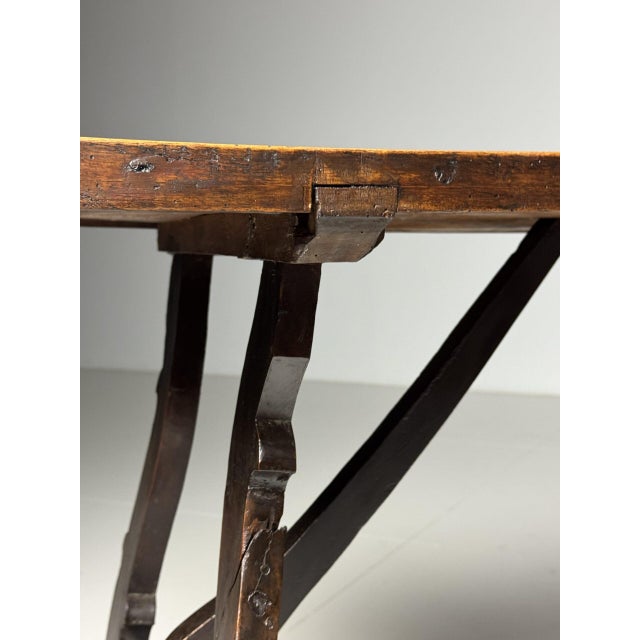 Italian Walnut Console, 18th Century For Sale - Image 16 of 18