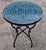 2020s 24" Blue Petrol Moroccan Mosaic Table For Sale - Image 5 of 7