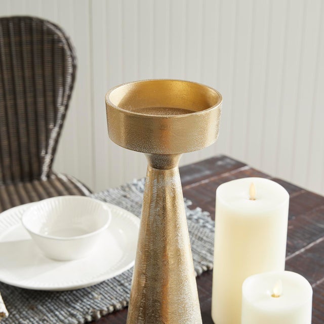 Metal Florence Candle Stand Large For Sale - Image 7 of 7