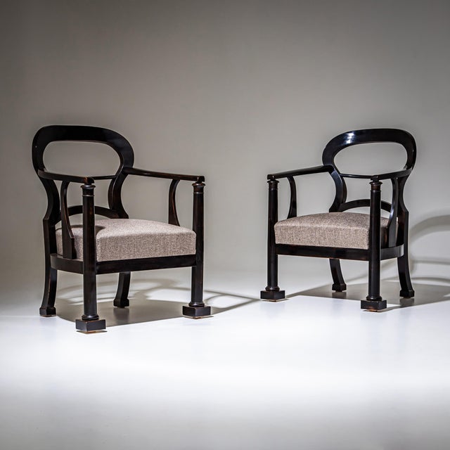 Antique Biedermeier Armchairs, Austria, 1830, Set of 2 For Sale - Image 10 of 10