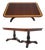 Baker Banded Mahogany Neoclassical Dining Room Table For Sale