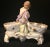 Ceramic 19th Century Antique KPM Berlin Porcelain Handpainted Double Salt With Cherub Figurine For Sale - Image 7 of 13