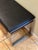 Pair of Contemporary Aramith Fusion Stainless Steel & Leatherette Benches For Sale - Image 10 of 12