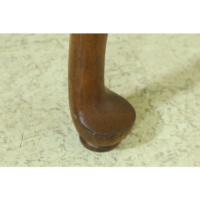 1970s Ethan Allen Cherry Flat Top New England Style Highboy For Sale - Image 5 of 12