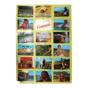 Vintage Fiorucci Travel Postcard Collage Poster 1979