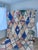 Ivory Multicolor Diamond Wool Moroccan Boujaad Rug For Sale - Image 4 of 12