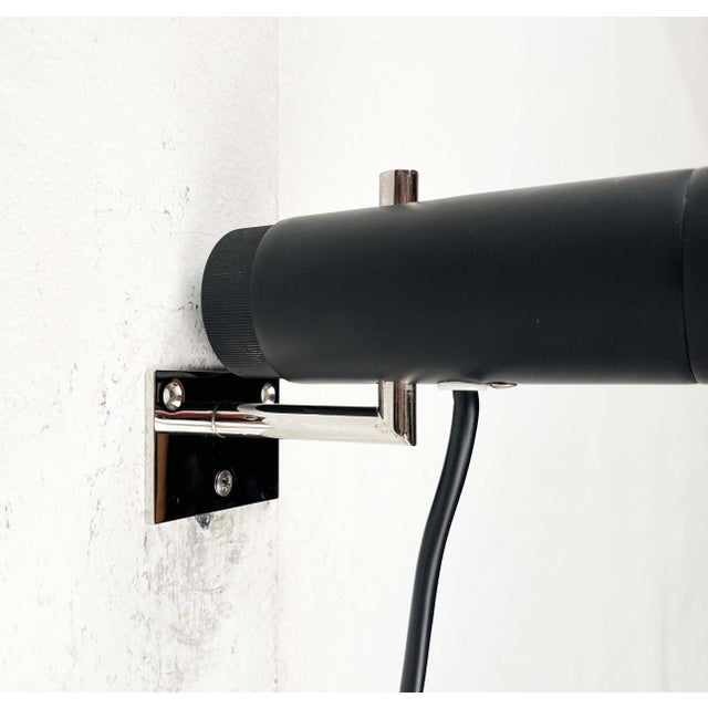 Mid-Century Modern German Minimalist Wall Lamp attributed to Egon Eiermann for Beisl, 1960s For Sale - Image 9 of 18