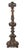 Italian Pair 19th Century Italian Carved Altar Sticks For Sale - Image 3 of 5
