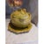1960s Spring Cabbage Lettuce Turain Serving Bowl W Lid & Plate Green Ceramic Cottage Farm Easter For Sale - Image 4 of 15