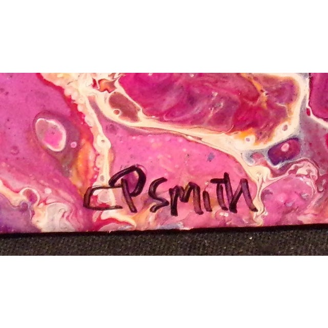 Christine Smith Untitled Original Abstract Flow Acrylic Painting on Canvas For Sale - Image 4 of 5