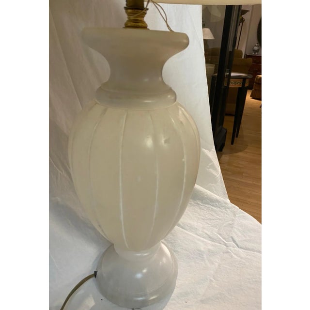 Alabaster Table Lamp by DI Erra for Sarreid For Sale - Image 9 of 13