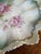 Antique Porcelain Cake Plate Floral Molded For Sale - Image 9 of 12
