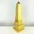 Figurative Vintage Large Brass Obelisk For Sale - Image 3 of 13