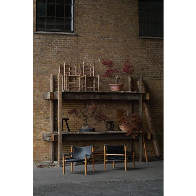 Sirocco Safari Chairs attributed to Arne Norell for Arne Norell AB, Sweden, 1960s, Set of 2 For Sale - Image 10 of 18