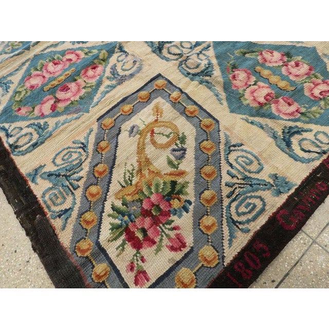 Galerie Shabab Collection Early 20th Century European Savonnerie Rug For Sale - Image 9 of 10