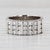 Platinum 0.85ctw Diamond Ring Platinum Size 7.5 Anniversary Band Stackable For Sale - Image 8 of 8