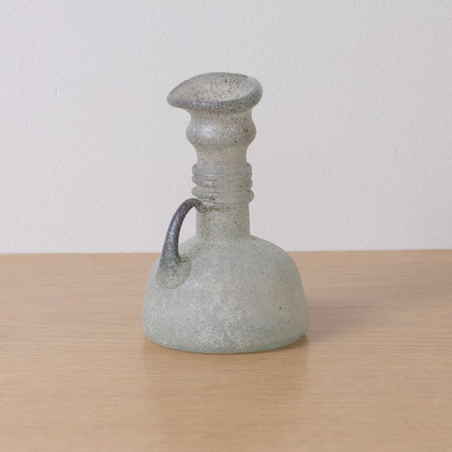 Italian 1960s Petite Italian Scavo Bud Vase For Sale - Image 3 of 9