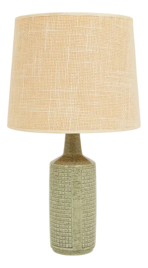 Light Green Dl/30 Table Lamp by Linnemann-Schmidt for Palshus, 1960s