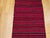 Vintage Turkish Hand Woven Kilim Runner, Wool & Cotton, Stripe Design, 3' x 12' For Sale - Image 10 of 15