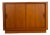 Danish Teak Sideboard with Sliding Doors, 1960s For Sale