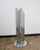 Metal Modern Chrome Floor Lamp, 1980s For Sale - Image 7 of 9