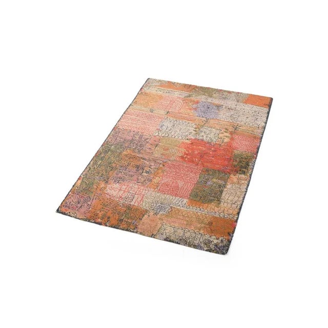 Florentinisches Villenviertel Rug in the style of Paul Klee, 1970s For Sale - Image 6 of 6