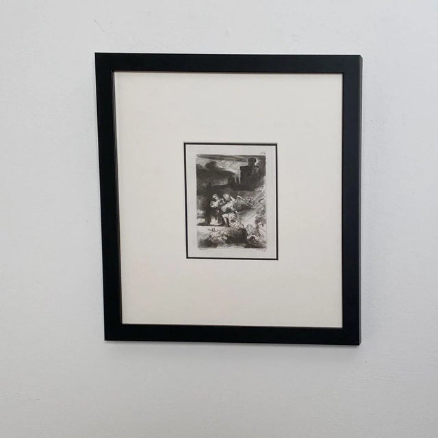 Late 18th Century Late 18th Century Rembrandt Etching #21, by Francesco Novelli For Sale - Image 5 of 5