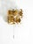 1960s Kinkeldey Crystal Glass and Brass Wall Lamp in Mint, 1960s For Sale - Image 5 of 18