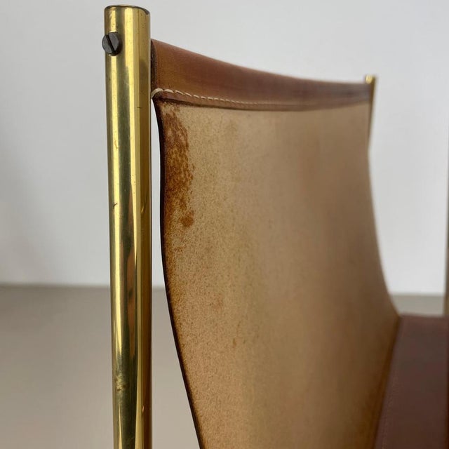 Brass and Leather Model 274 Magazine Holder from Carl Auböck, Austria, 1950s For Sale - Image 16 of 18