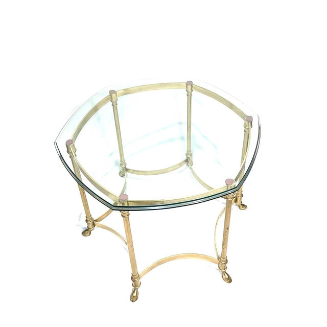 Vintage Hollywood Regency Tea/Occasional Table For Sale In Seattle - Image 6 of 6