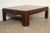 Maitland Smith Mid-Century Modern Hollywood Regency Leather Wrapped Coffee Table or Cocktail Table For Sale - Image 10 of 10
