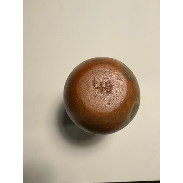 Early 20th Century Navajo Pitch Pine Pottery Vase by Lorena H Bartlett For Sale In Las Vegas - Image 6 of 6