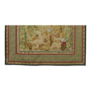 Vintage Tapestry Depicting Angels For Sale