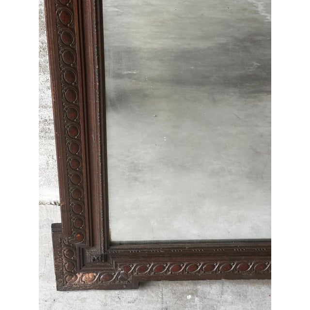 Antique Neo-Renaissance Carved Wooden Mirror, 1890s For Sale - Image 14 of 18