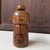 Mid-Century Modern Vintage Sōsaku Kokeshi Kantsubaki / Camellia Girl by Kazuo Takamizawa, 1970s For Sale - Image 3 of 7