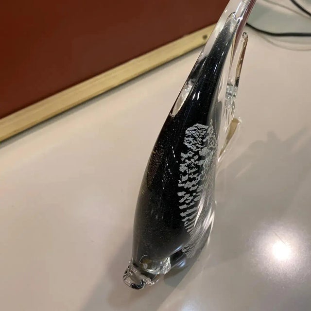 Glass 1980s Modernist Murano Glass Sculpture of Tropical Fish by Seguso For Sale - Image 7 of 10