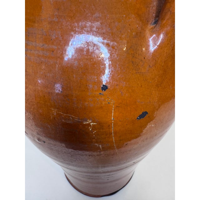 Ceramic Large Greg Shooner Signed & Dated 1995 Sgraffito Bird Jug, American Studio Pottery For Sale - Image 7 of 10
