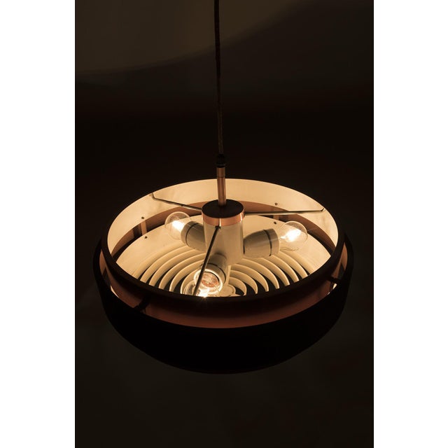 Vintage Metal Pendant Light For Sale - Image 12 of 14