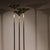 Brass Papyrus Floor Lamp by Nucci Valsecchi, Italy, 1970s For Sale - Image 14 of 18