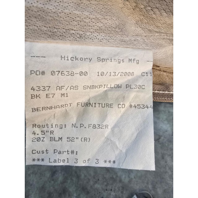 Animal Skin Bernhardt Design b.1 Sofa by Fabien Baron For Sale - Image 7 of 7