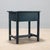 Silver Vintage Wooden Nightstand by Roberti Rattan, 1980s For Sale - Image 8 of 9