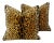 Scalamandre Leopardo/Leopard Feather/Down Pillows 24" Square - Pair For Sale - Image 11 of 11