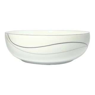 Mikasa “Threads” Round Bone China Serving Bowl For Sale
