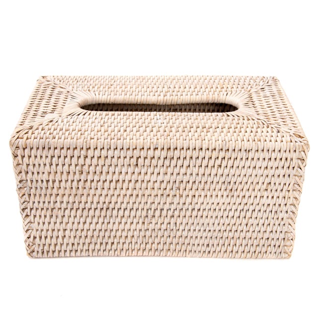 Artifacts Rattan hand woven rattan tissue box covers and boxes provide the perfect accent to any room in the house with a...