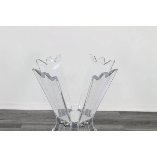 Vintage Lucite Butterfly Dining Table For Sale In Miami - Image 6 of 9