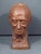 1980s Vintage 1980 Hand-Sculpted Voltaire Portrait Bust Signed For Sale - Image 5 of 15