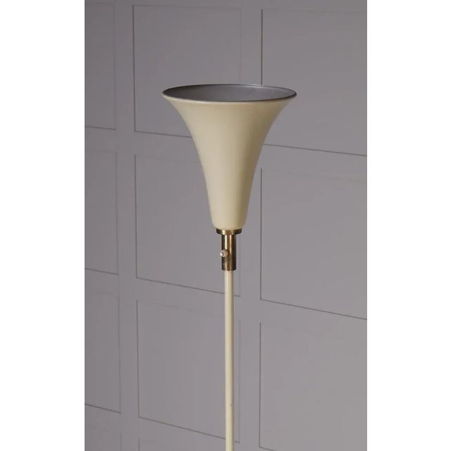 Brown Norwegian Floor Lamp from Sønnico AS, 1950s For Sale - Image 8 of 9
