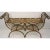 1960s Bench & Tiger Cushion Italian Florentine Hollywood Regency For Sale - Image 4 of 12