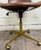 Early 21st Century World Market Marina Cognac Brown Faux Leather Adjustable Swivel Office Chair For Sale - Image 5 of 14